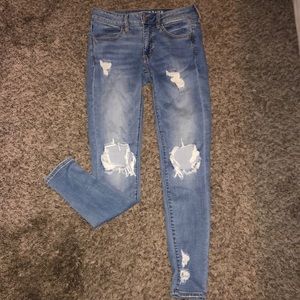 Ripped American Eagle jeans